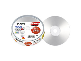 DR-120SPY10BN (DVD-R 16�{�� 10���g)