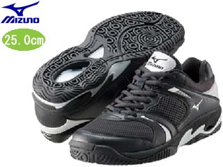 5KE920-09 WAVE FINE ST �E�G�[�u �t�@�C��ST (�u���b�N�~�V���o�[) �y25.0cm�z