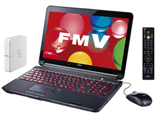 15.6型ワイドLED液晶ノートPC LIFEBOOK/ライフブック AH78/HA シャイニーブラック