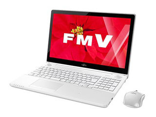 15.6型ノートPC LIFEBOOK/ライフブック AH77/W FMVA77WW プレミアムホワイト