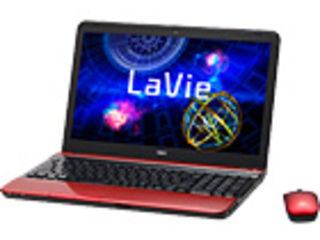 【納期約2週間前後】15.6型ワイドLED液晶ノートPC PC-LS550HS6R LaVie S クロスレッド