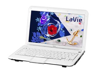 PC-LM350AS6W ノートパソコン LaVie M LM350/AS6W グロスホワイト Office Personal 2007搭載モデル