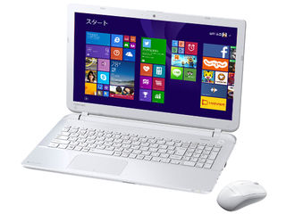 15.6型スタンダードノートPC dynabook/ダイナブック T75/PW リュクスホワイト PT75PWP-HHA