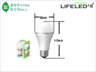 LDA8N�yLIFELED'S�z��ʓd���`LED�����v (E26����) �����F