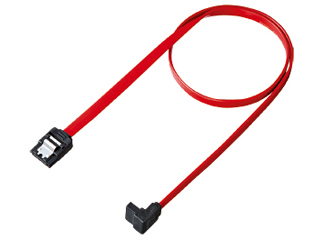 【クリックで詳細表示】サンワサプライ TK-SATA-07UL 上L型シリアルATAケーブル 0.7m