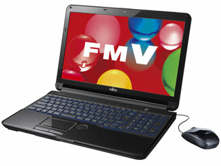 15.6型ワイドLED液晶ノートPC LIFEBOOK/ライフブック AH77/H シャイニーブラック