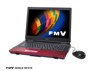 FMVNFC70R FMV-BIBLO/ビブロ NFシリーズ NF/C70 ルビーレッド