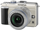 �ySD�J�[�h�v���[���g�L�����y�[���zPEN Lite E-PL1 �����Y�L�b�g�i�V�����p���S�[���h�j