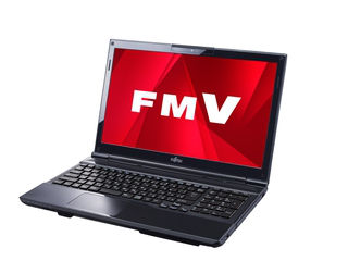 15.6型ノートPC LIFEBOOK AH45/K シャイニーブラック FMVA45KB