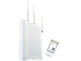 11n�Ή� ��������LAN���[�^ MZK-W04N�{����LAN�J�[�h GW-NS300N ���������Z�b�g�I