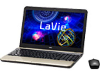【納期約2週間前後】15.6型ワイドLED液晶ノートPC PC-LS550HS6G LaVie S クロスゴールド