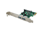 USB3.0 2�|�[�g PCI Express�{�[�h(Low Profile�Ή�) REX-PEU3X