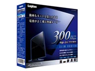 11n/g/b�Ή� 300Mbps �X��������LAN���[�^ LAN�R�l�N�^4�|�[�g���� LAN-W300N/R