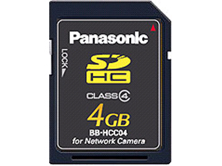 【クリックでお店のこの商品のページへ】Panasonic/パナソニック BB-HCC04 ネットワークカメラ専用SDメモリーカード