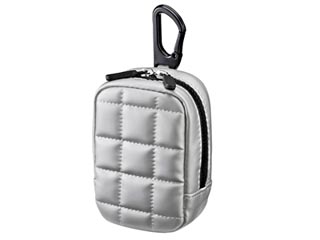 【クリックで詳細表示】サンワサプライ DG-BG40SV 衝撃吸収デジカメケース シルバー