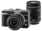 �ySD�J�[�h�v���[���g�L�����y�[���zPEN Lite E-PL1 �_�u���Y�[���L�b�g�i�u���b�N�j