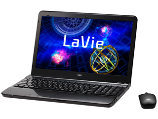 15.6型ワイドLED液晶ノートPC LaVie/ラヴィ S クロスブラック PC-LS350HS6B【pcls350hs6】