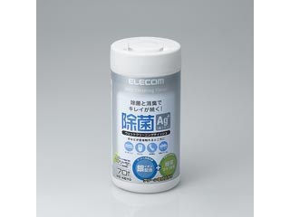 【クリックで詳細表示】ELECOM/エレコム WC-AG70 ウェットティッシュ/除菌/70枚