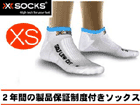 XT0126 X-SOCKS(X�\�b�N�X) �S���t�E���[�J�b�g�yXS�T�C�Y�z(�z���C�g�~�X�J�C�u���[)