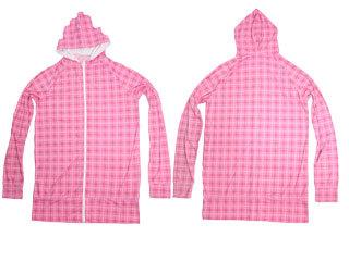 【クリックで詳細表示】NORTH PEAK/ノースピーク NP-8207-PK x WT NORTHPEAK L/S パーカー PKxWT S[ピンク×ホワイト] 【Sサイズ】