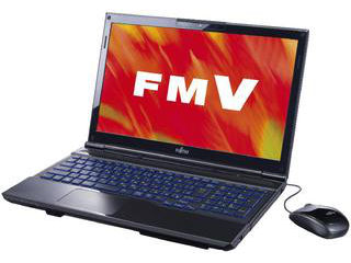 15.6型ノートPC LIFEBOOK AH56/J シャイニーブラック FMVA56JB【fmva56j】