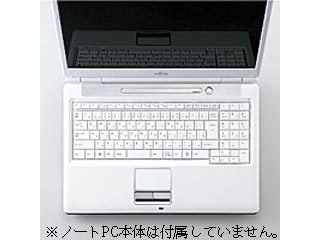 【クリックで詳細表示】エレコム PKB-FMVNF3 キーボードカバー ノートタイプ/FUJITSU対応