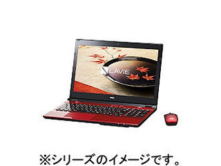 15.6型スタンダードノートPC LAVIE(ラヴィ) Note Standard NS700/CAR PC-NS700CAR クリスタルレッド