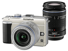 �ySD�v���[���g�L�����y�[���zPEN Lite E-PL1 �_�u���Y�[���L�b�g�i�V�����p���S�[���h�j