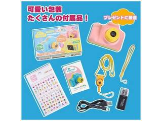 【納期未定】コンパクトデジタルカメラ VisionKids HappiCAMU ハピカム ピンク PINK JP032