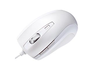 【クリックで詳細表示】サンワサプライ MA-LS15W 5ボタンレーザーマウス ホワイト