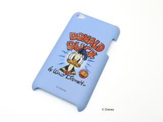 【クリックでお店のこの商品のページへ】レイ・アウト RT-DT4A/DD 4th iPod touch ディズニーキャラクターシェルジャケット/ドナルド
