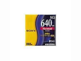 【クリックでお店のこの商品のページへ】SONY/ソニー EDM-640CMF MOディスク 640MB Macフォーマット(1枚)