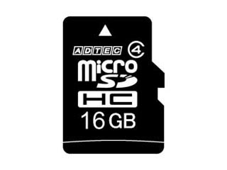 AD-MRHUM16G/4 microSDHC�J�[�h 16GB CLASS4