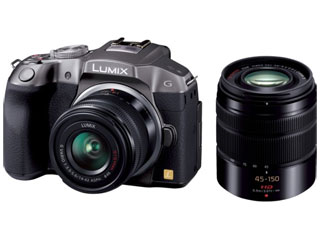 【クリックでお店のこの商品のページへ】Panasonic/パナソニック DMC-G6W-S(シルバー)ダブルズームレンズキット LUMIX/ルミックス 【送料代引き手数料無料！】