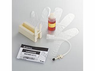 【クリックで詳細表示】ELECOM/エレコム THB-11Y4 ブラザー用 詰め替えインク〈単色モデル〉 イエロー・4回分＋工具