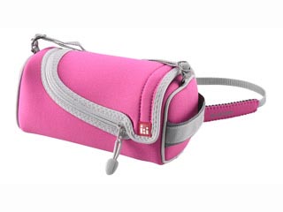 【クリックで詳細表示】ELECOM/エレコム DVB-011PN デジタルビデオカメラケース(Lサイズ) ピンク ＜br＞ 【納期未定】