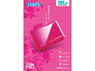 HDPN-U250P �ϏՌ��|�[�^�u���n�[�h�f�B�X�N 250GB �s���N USB2.0/1.1�Ή�