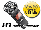 �n���f�B���R�[�_�[ H1 Handy Recorder �yVer2.0�z2GB�̃}�C�N��SD�J�[�h�t��