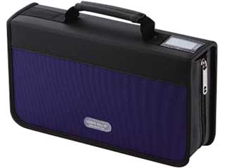 【クリックで詳細表示】ELECOM/エレコム CCD-W96BU CD/DVDウォレット(96枚収納) ブルー