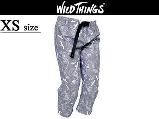 【クリックで詳細表示】2013年春夏コレクション【メーカー取り寄せ品です】 ＜br＞ WILD THINGS/ワイルドシングス AA-18835 W/T 3/4 C/PRINT CHAMBRAY CLIMBING PANT 【XS】 (WHITE PRINT)