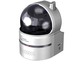 【クリックで詳細表示】StarVediaJapan/スターベディアジャパン 回転ロボカム/ROBOCAM オールインワン・ネットワークカメラ ROBO-502W(IC-502W)