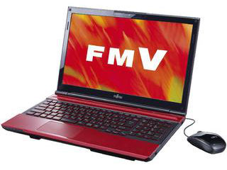 15.6型ノートPC LIFEBOOK AH56/J ルビーレッド FMVA56JR