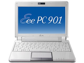 ASUS製ノートパソコン Eee PC 901ーX パールホワイト