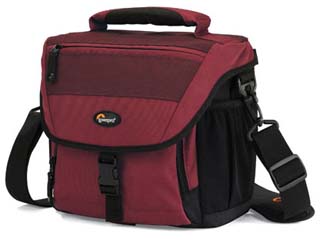 【クリックでお店のこの商品のページへ】Lowepro/ロープロ ノバ170AW-R(ボルドーレッド/ブラック)