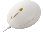 M-EGURWH USB 3�{�^�� ���w���}�E�X EGG MOUSE �z���C�g
