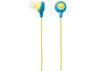 【クリックで詳細表示】ELECOM/エレコム EHP-IN10F1 カナルタイプヘッドフォン(スマイル1)