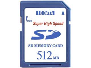 SDP-512M�i512MB�j SD�J�[�h