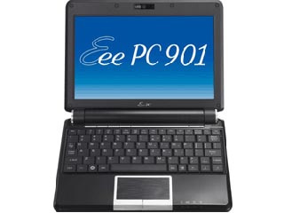 ASUS製ノートパソコン Eee PC 901ーX ファインエボニー