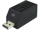 PL-UH300B USB2.0/1.1 3�|�[�g �R�l�N�^��̌^USB�n�u �u���b�N ���݌Ɍ��������I