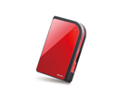 HD-PXT500U2-RD USB2.0�p �|�[�^�u��HDD 500GB ���r�[���b�h